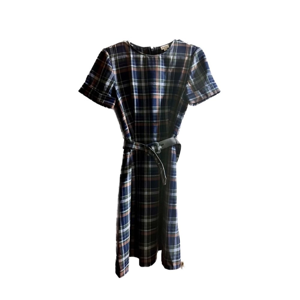 Cremieux Plaid Dress Fit And Flare - Size Small (S) - Size 4